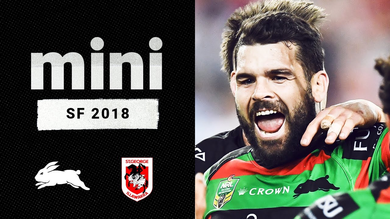 That last five minutes though | Rabbitohs v Dragons Match Mini | Semi Final, 2018 | NRL