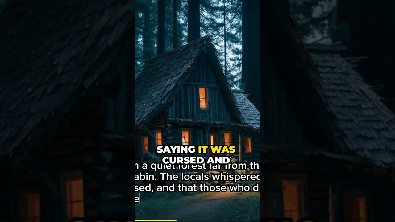 the haunted cabin |horror story #shorts #short #viral