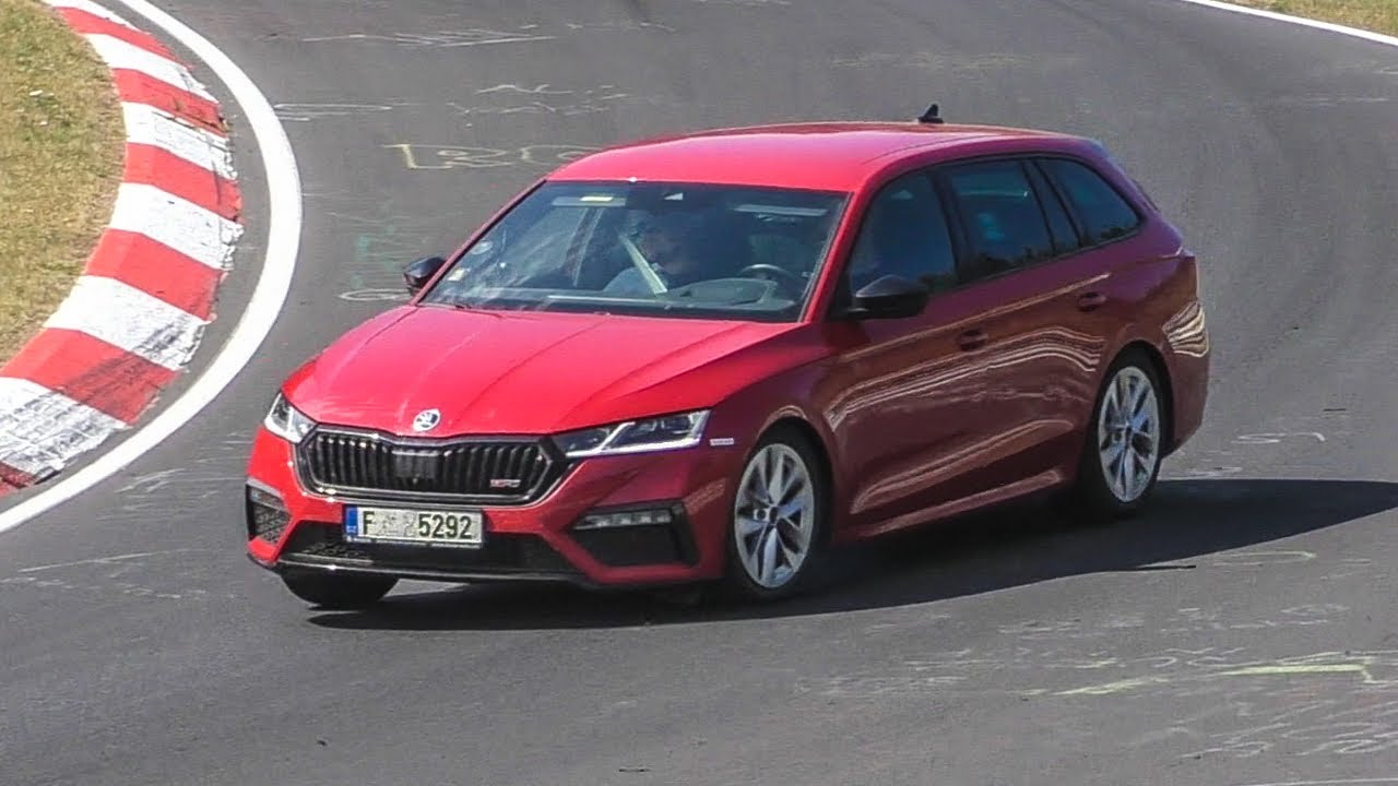 2020 Skoda Octavia RS iV on the LIMIT testing on Nurburgring!