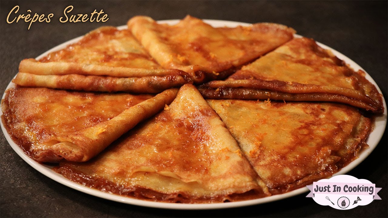 Recette des Crêpes Suzette pour la Chandeleur