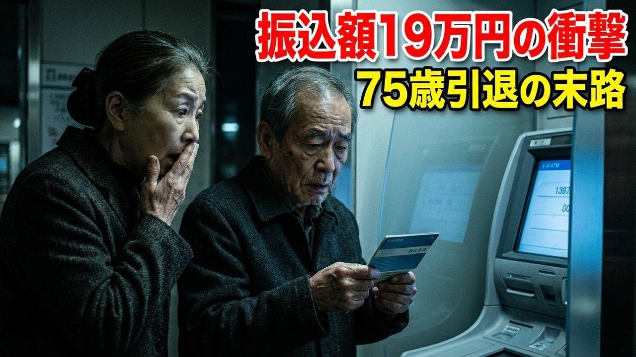 「月27万で余裕」のはずが…初回振込19万。75歳夫婦を襲った地獄の三重苦
