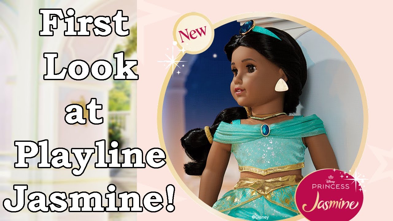 Реакция на новую куклу American Girl Жасмин из серии Disney Princess Playline