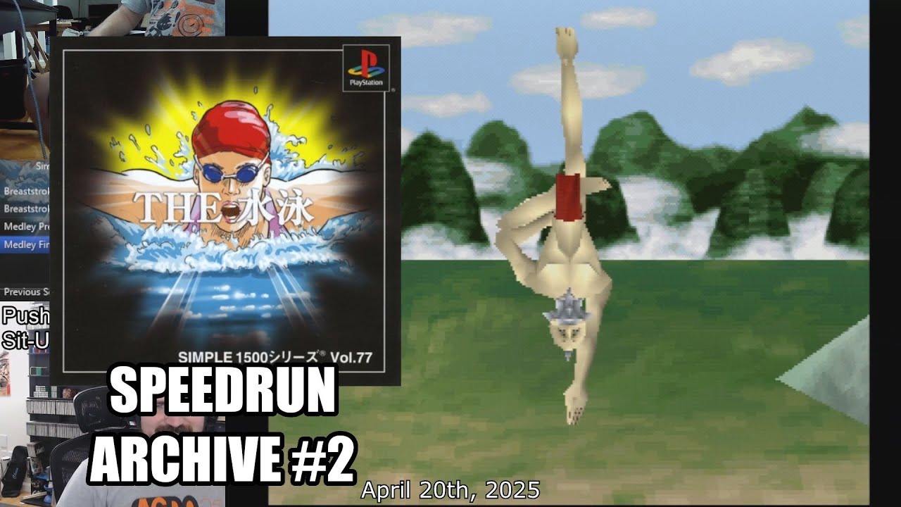 Simple 1500 Series Vol. 77 - The Swimming Speedrun Archive #2