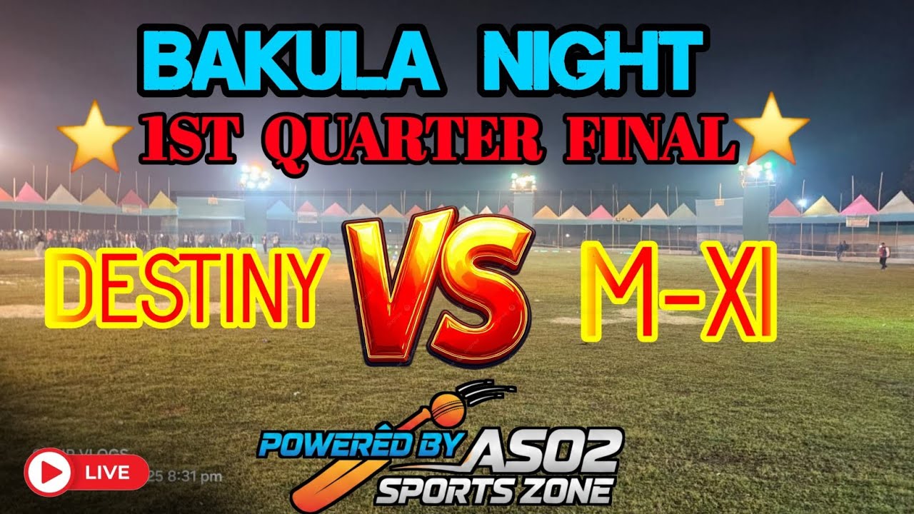 FIRST QUARTERFINAL// M 11 VS DESTINY 🔥🔥🔥