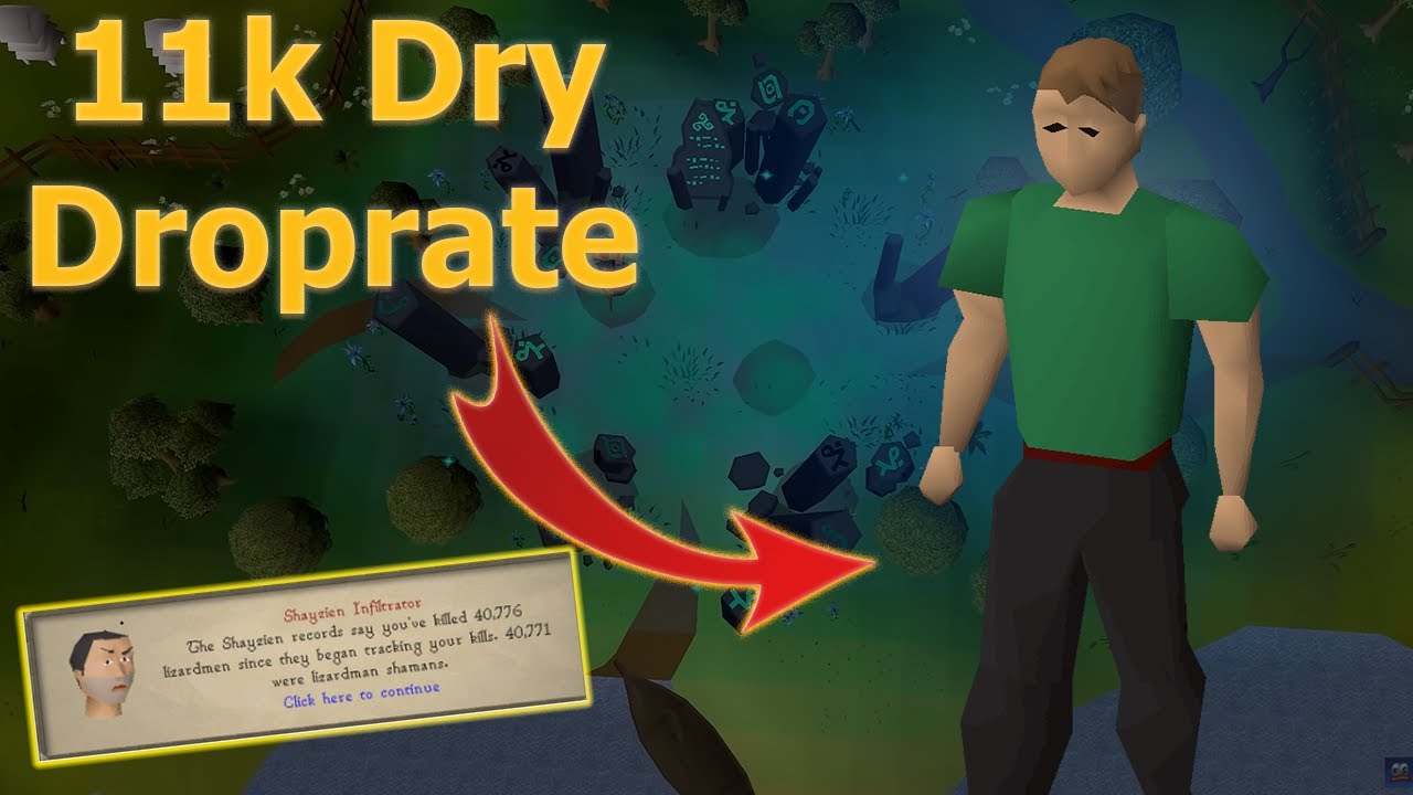 OSRS drop rates are Incerdible bad - Here is why