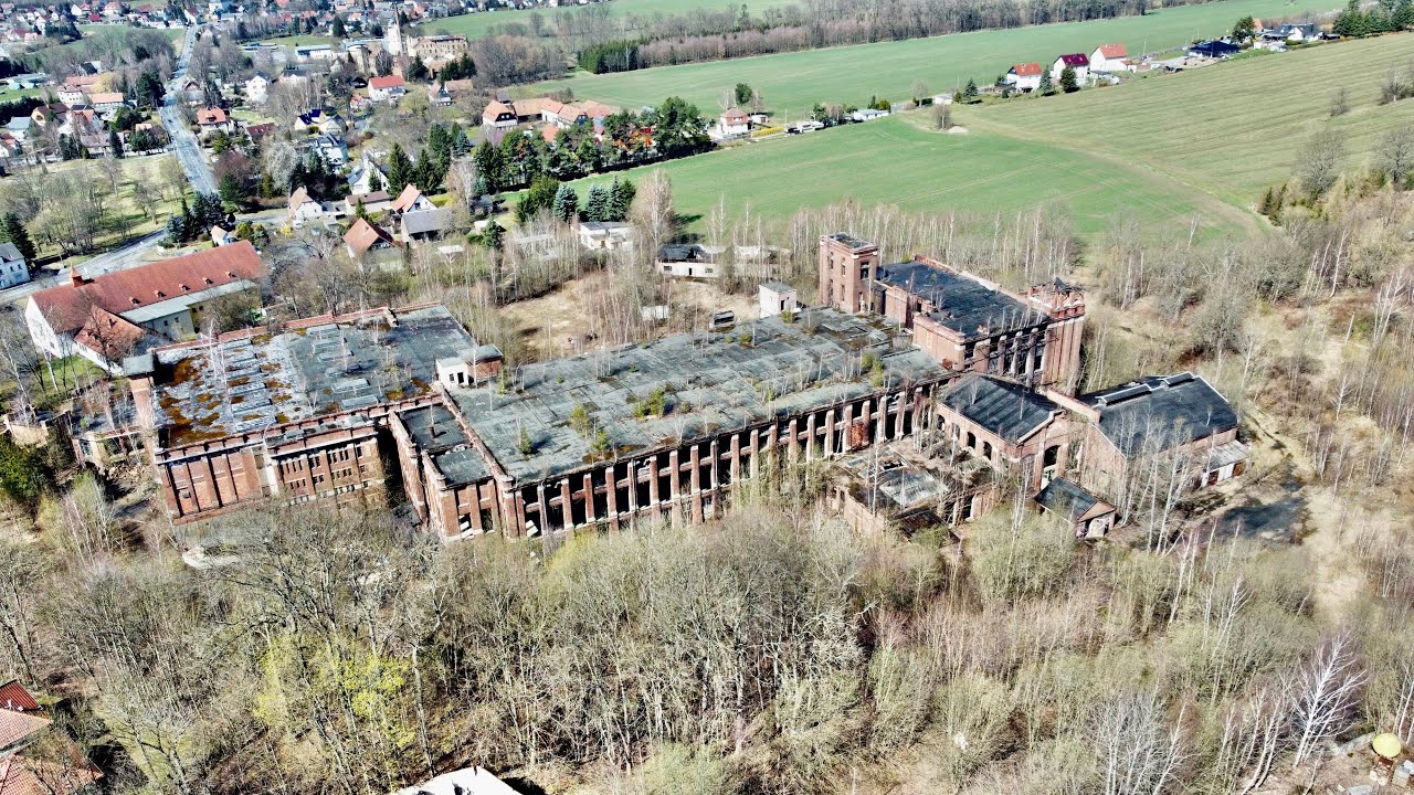 Die einst größte Weberei in Sachsen-Lost Places#GeheimerTunnel#Riesig