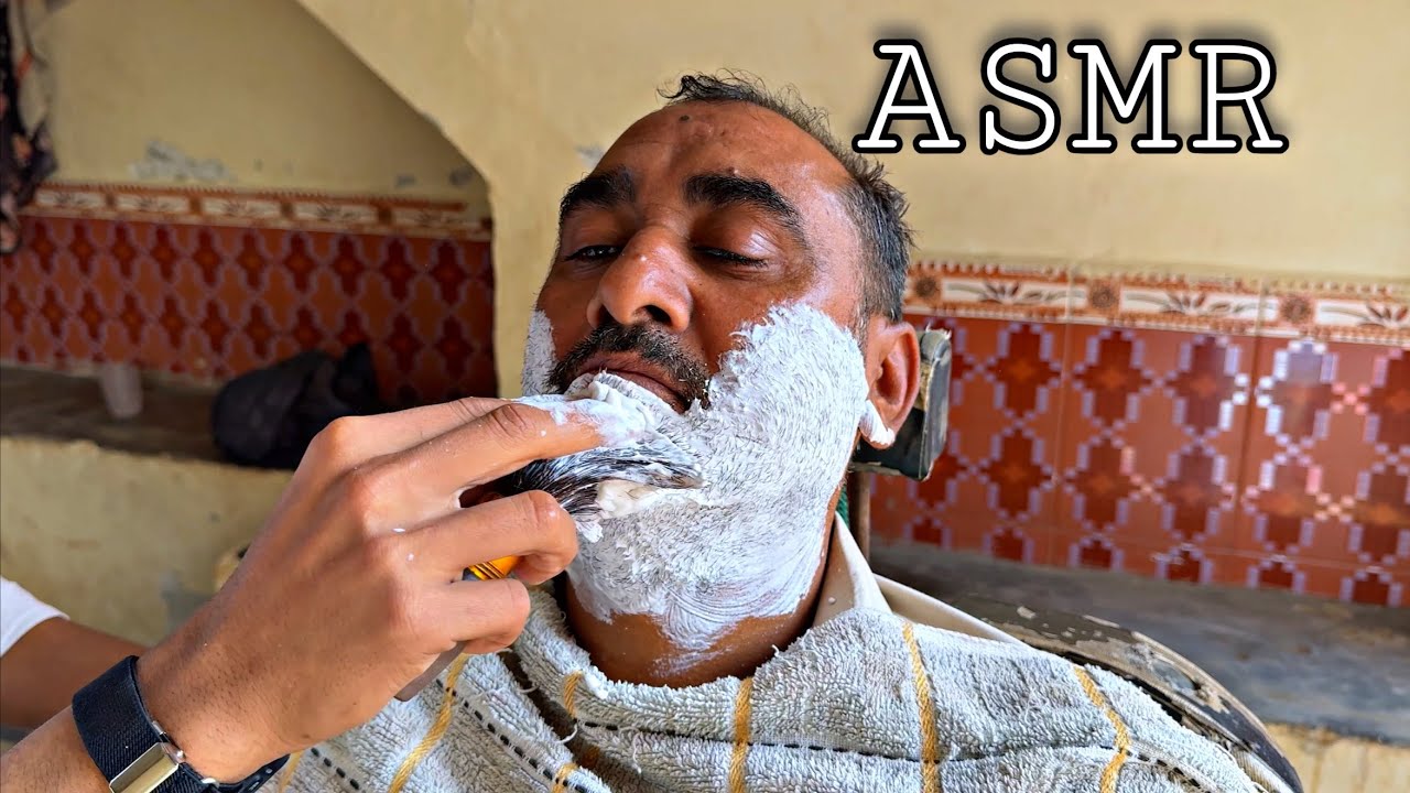 [ASMR] The Most INTENSE Razor Shaving Sounds for Sleep 💤 Close-Up Ear to Ear Shave 🪒 