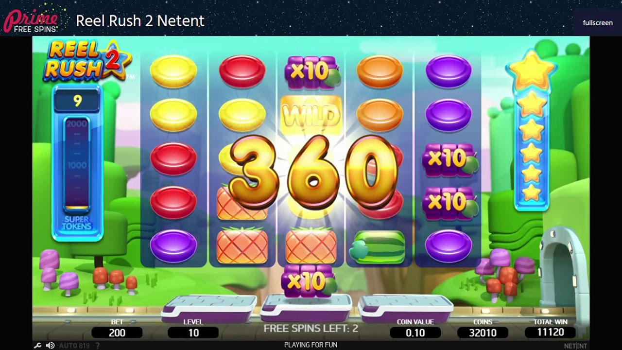 Reel Rush 2 Netent Online Casino Slot review