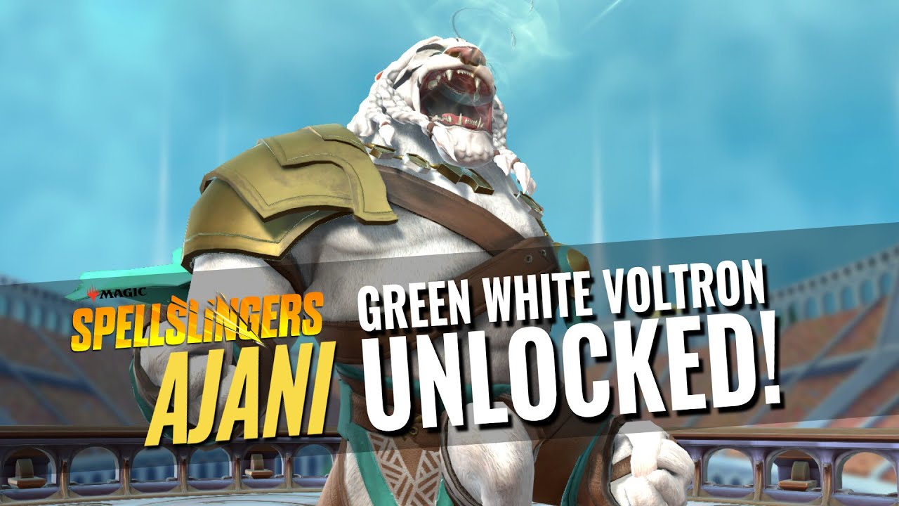 Spellslingers AJANI Unlocked! | Green White Multiple Upgrades Power! | Magic  MTG | tapandsac.com