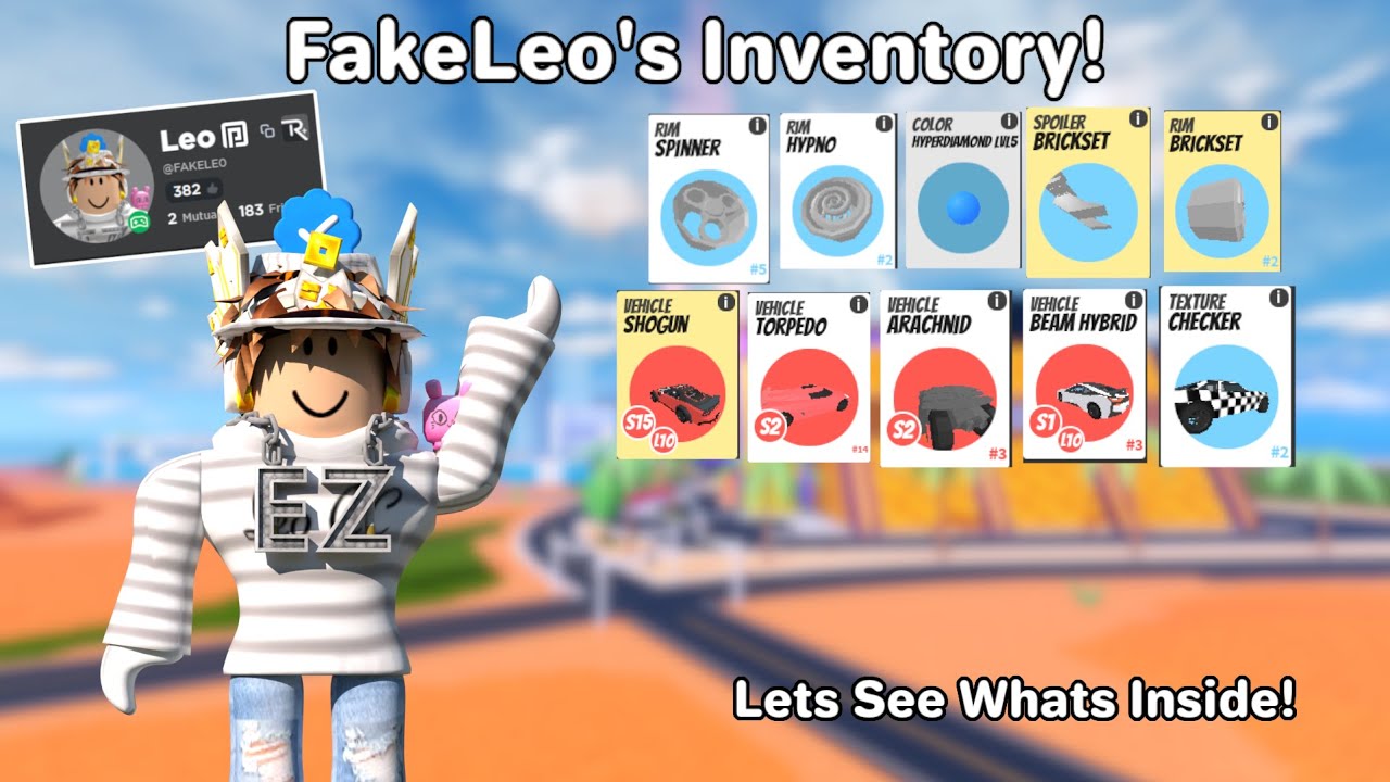 FakeLeo's Updated 2023 Inventory! | Roblox Jailbreak Trading