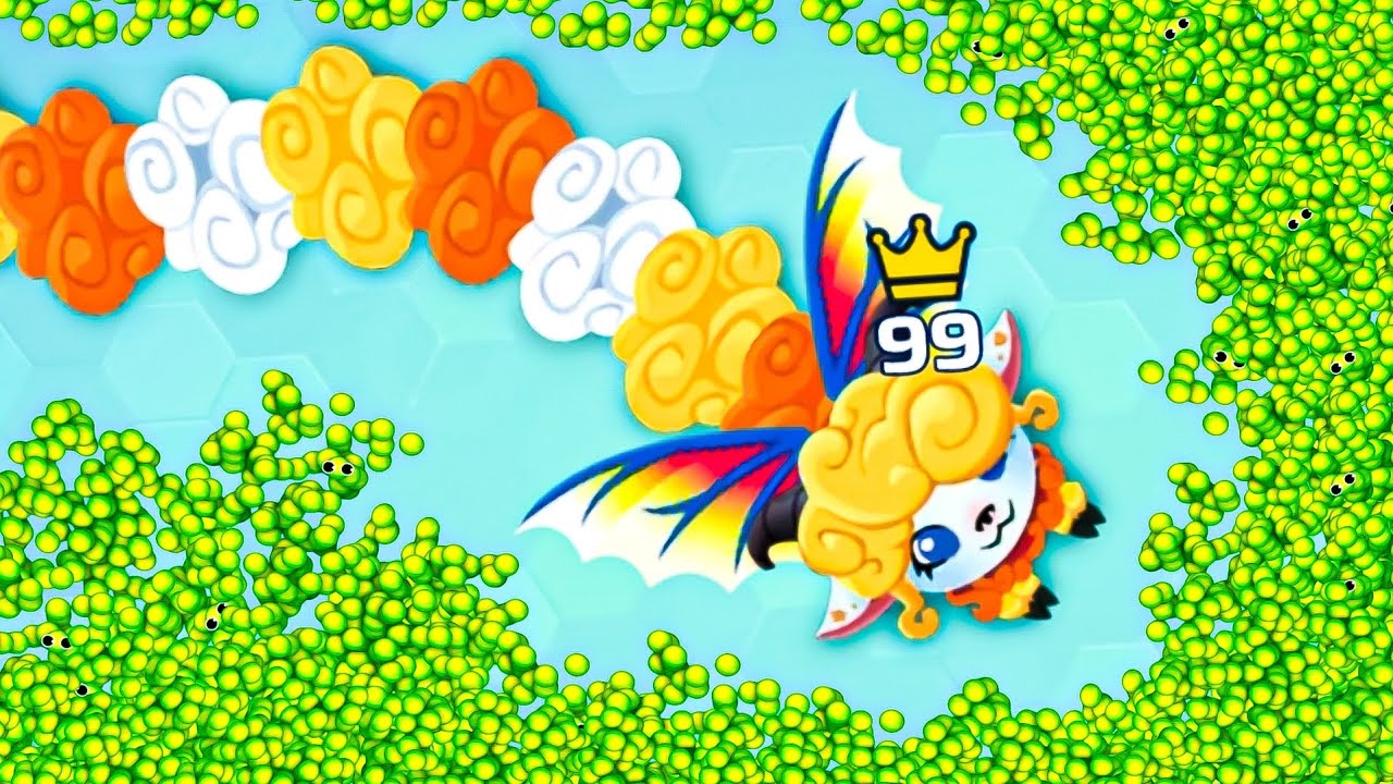 My Suncharger Snake Goes MASSIVE! Destroying Everyone in Snake.io Battle! Snake.io Gameplay
