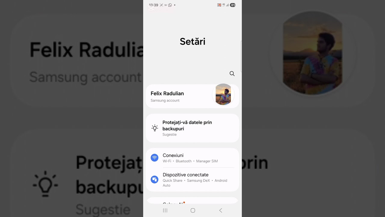 Cum schimbi limba pe Samsung Galaxy S24