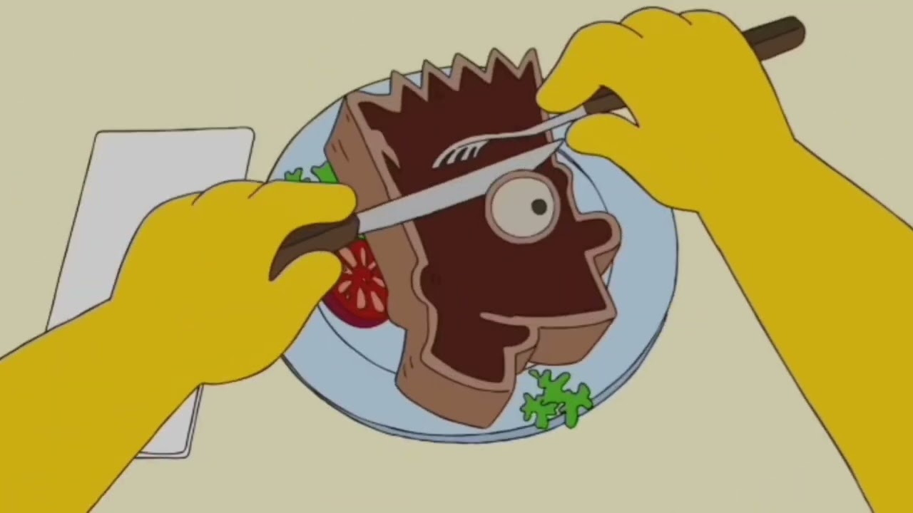 The Simpsons Couch Gag (Food&ndash;Related Couch Gag)