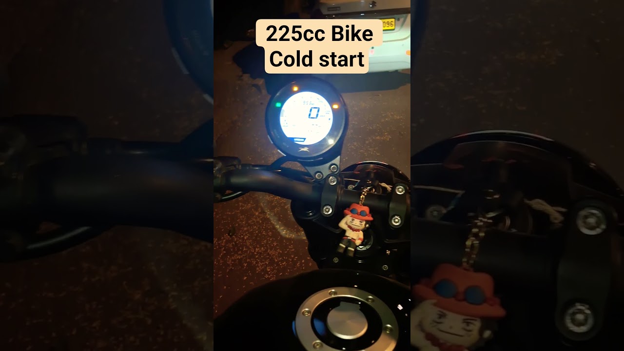 225cc New Bike Cold Start😱😱 ... TVS RONIN BASE BLACK.   #subscribe #ronin #support #coldstart