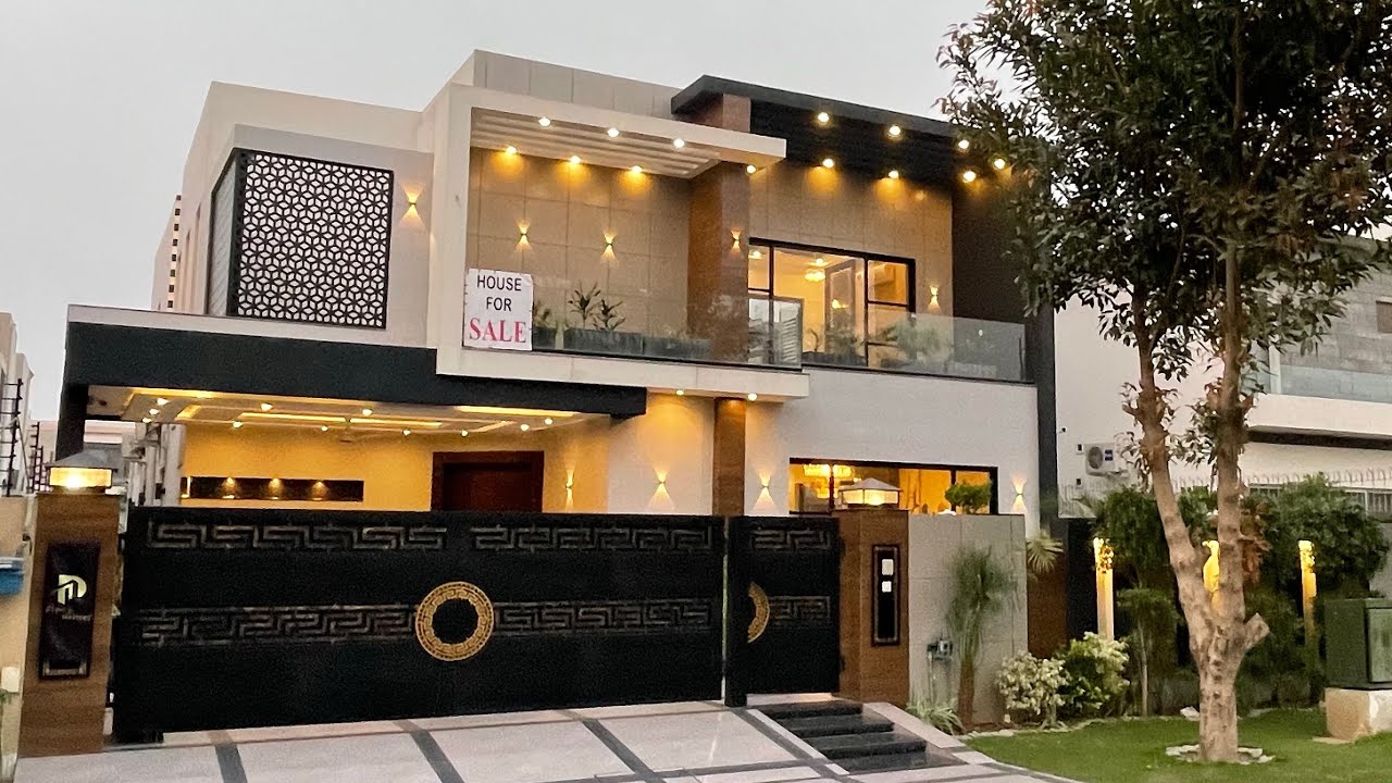 1 Kanal Brand New Modern Design House For Sale In DHA Phase 6, Lahore #PropertyMatters