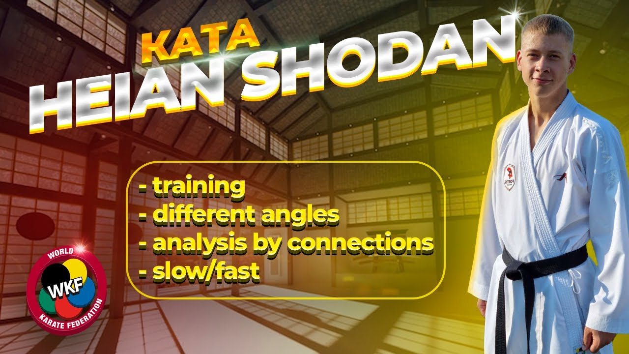 ХЕЙАН-ШОДАН / КАТА / ПОЛНЫЙ РАЗБОР / МЕДЛЕННО / ОБУЧЕНИЕ / ПИНАН-СЁДАН / HEIAN SHODAN