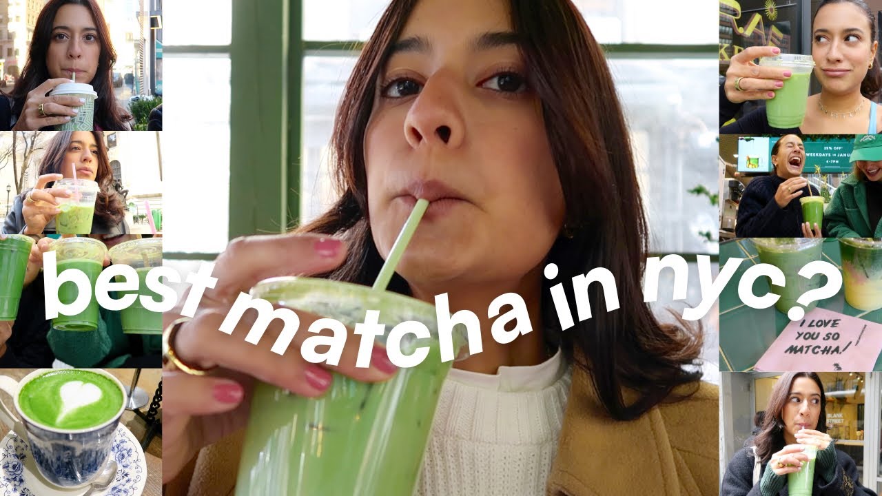 NYC MATCHA TASTE TESTING | Searching for the best matcha in New York