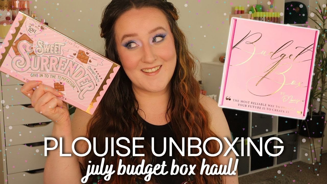 PLOUISE JULY *BUDGET BOX* HAUL - Unboxing Monthly Makeup Subscription Box! *NEW* Eyeshadow Palette!