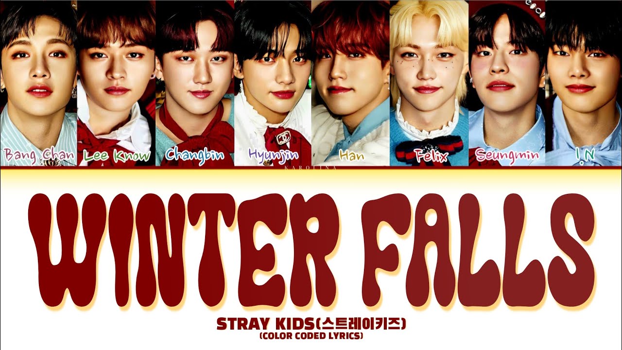 Stray Kids (스트레이키즈) 'Winter Falls' (Color Coded Lyrics)