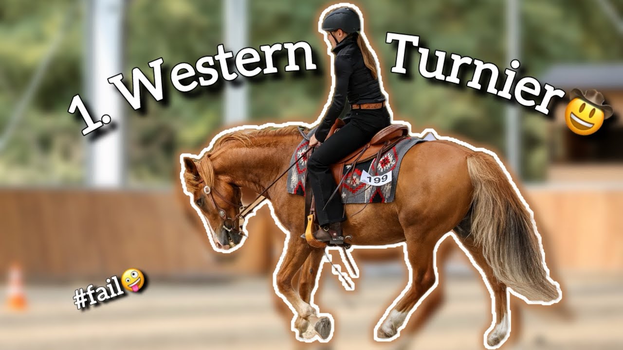 1. Western Turnier l&auml;uft anders als geplant🤠🤣