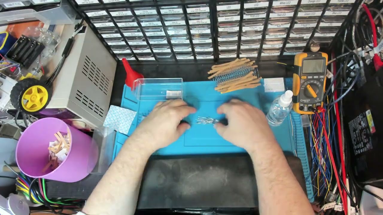 Extra Content #8: The Great Resistor Clean of 2024 | Learning Electronics In The Lab With Jay Jay