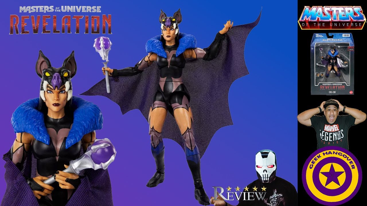 Masters of the Universe Masterverse Sorceress Evil lyn Action Figure Review