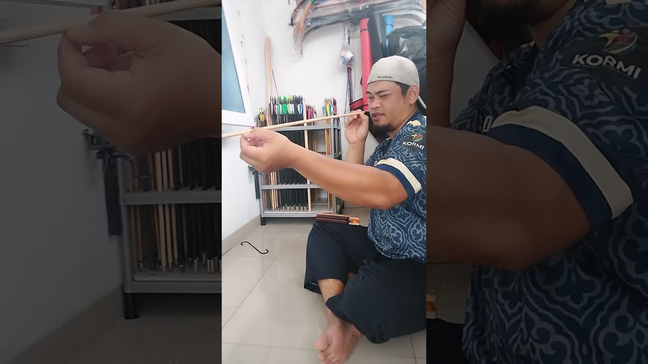 Tutorial meluruskan shaft arrow yg bengkok dengan alat 3 in 1 part 1