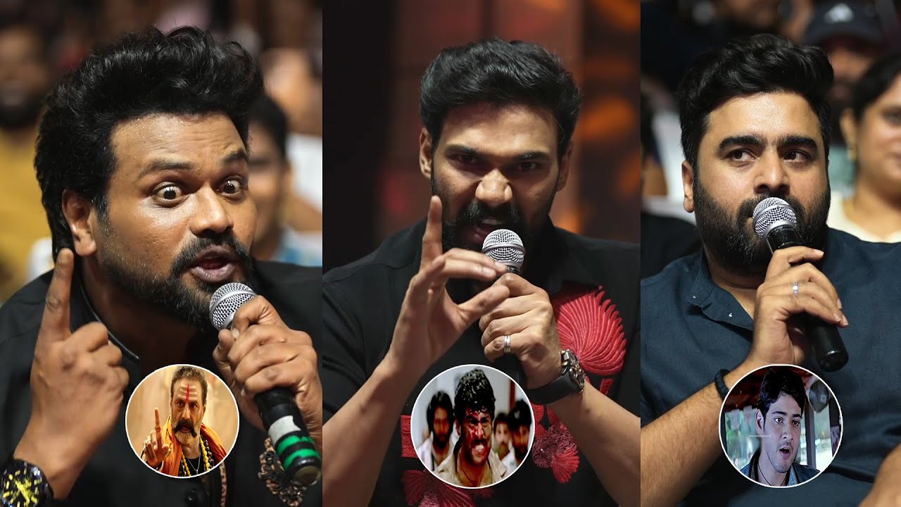 Manchu Manoj, Bellamkonda Srinivas And Nara Rohith Dialogues At Bhairavam Movie Pre Release Event