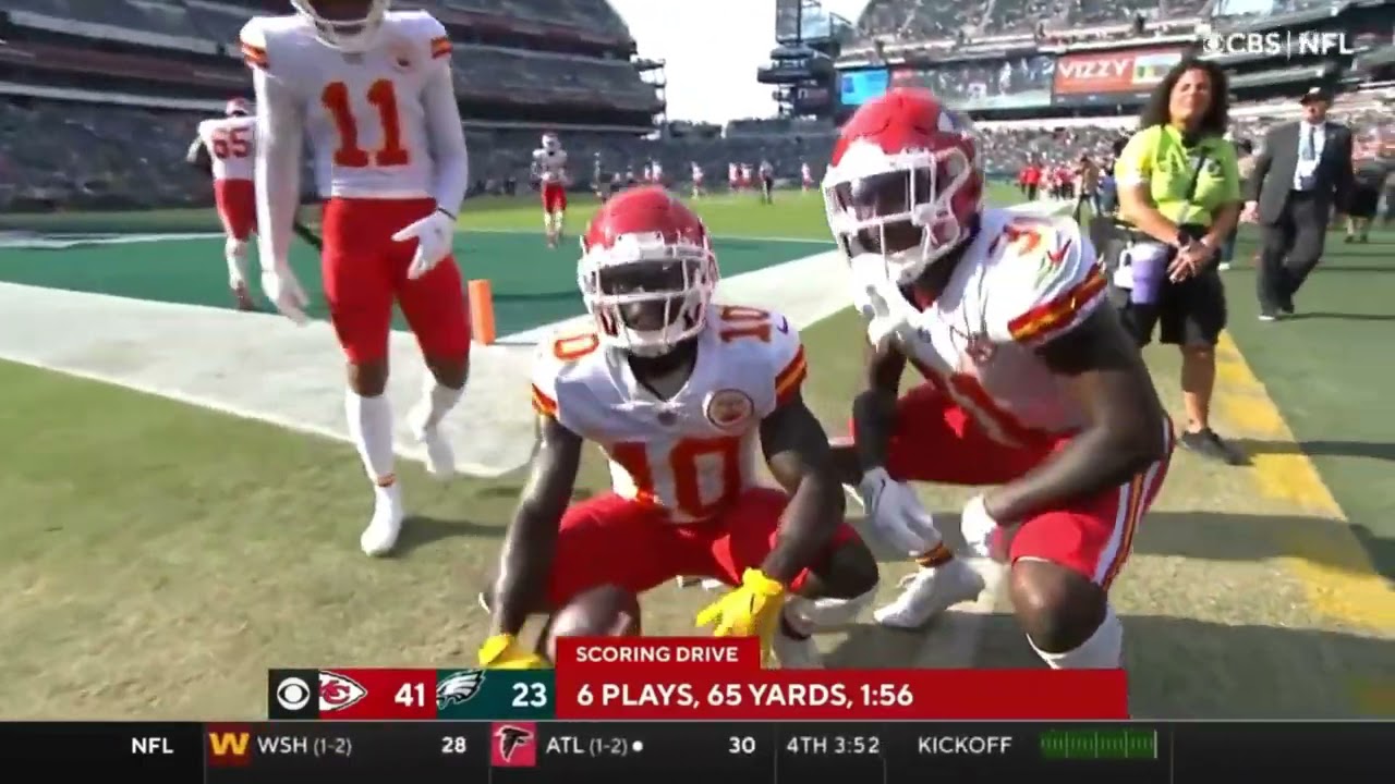 Patrick Mahomes Throws His FIFTH Passing Touchdown Of The Day!!!