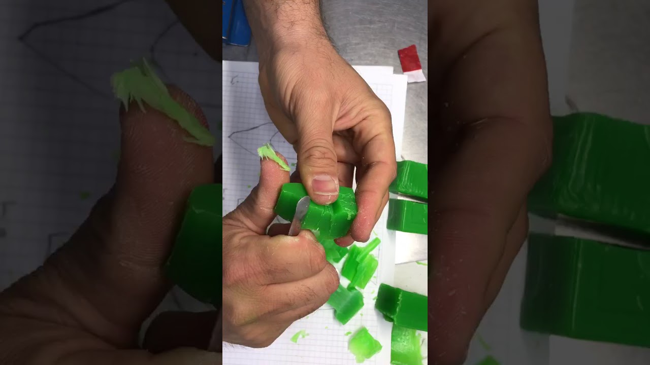 The easiest way to carve central incisor , carving  ,central incisor اسهل طريقة لنحت سينترال انسايزر