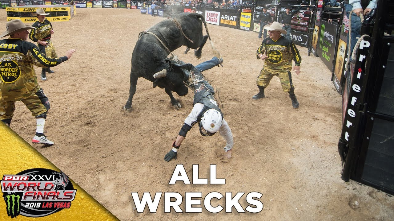 ALL WRECKS FROM PBR WORLD FINALS | 2019