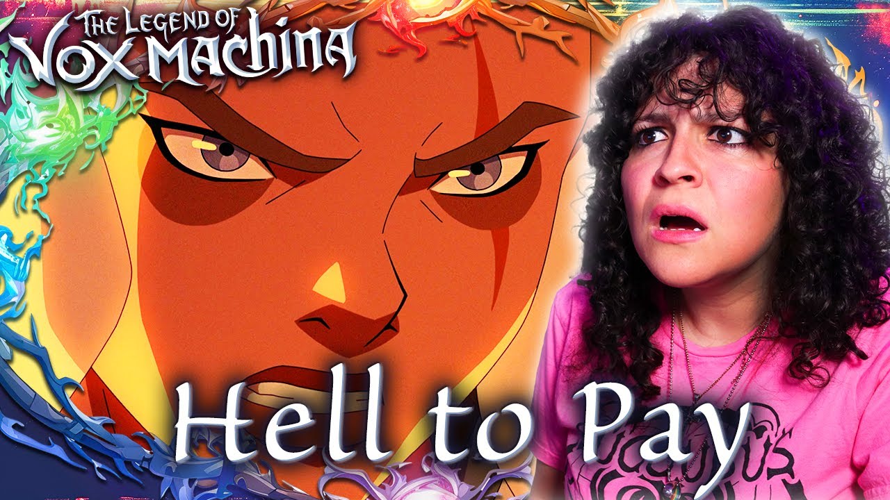 Ого! *• ЛЕСБИЙСКАЯ РЕАКЦИЯ – ЛЕГЕНДА VOX MACHINA – 3x04 «HELL TO PAY» •*