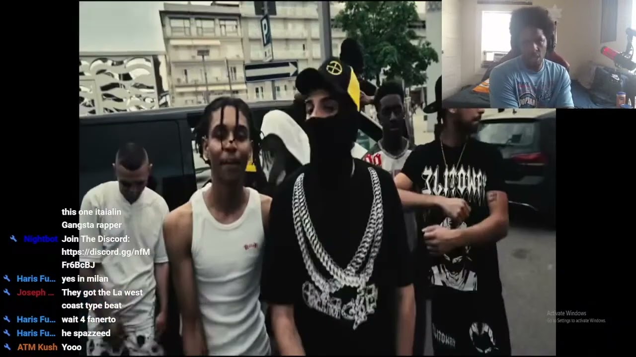 AMERICAN REACTS TO  ITALIAN DRILL MUSIC | Melons feat. Faneto - Trench Code
