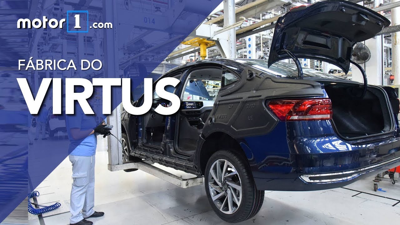 Veja como o novo Volkswagen Virtus &eacute; produzido no Brasil