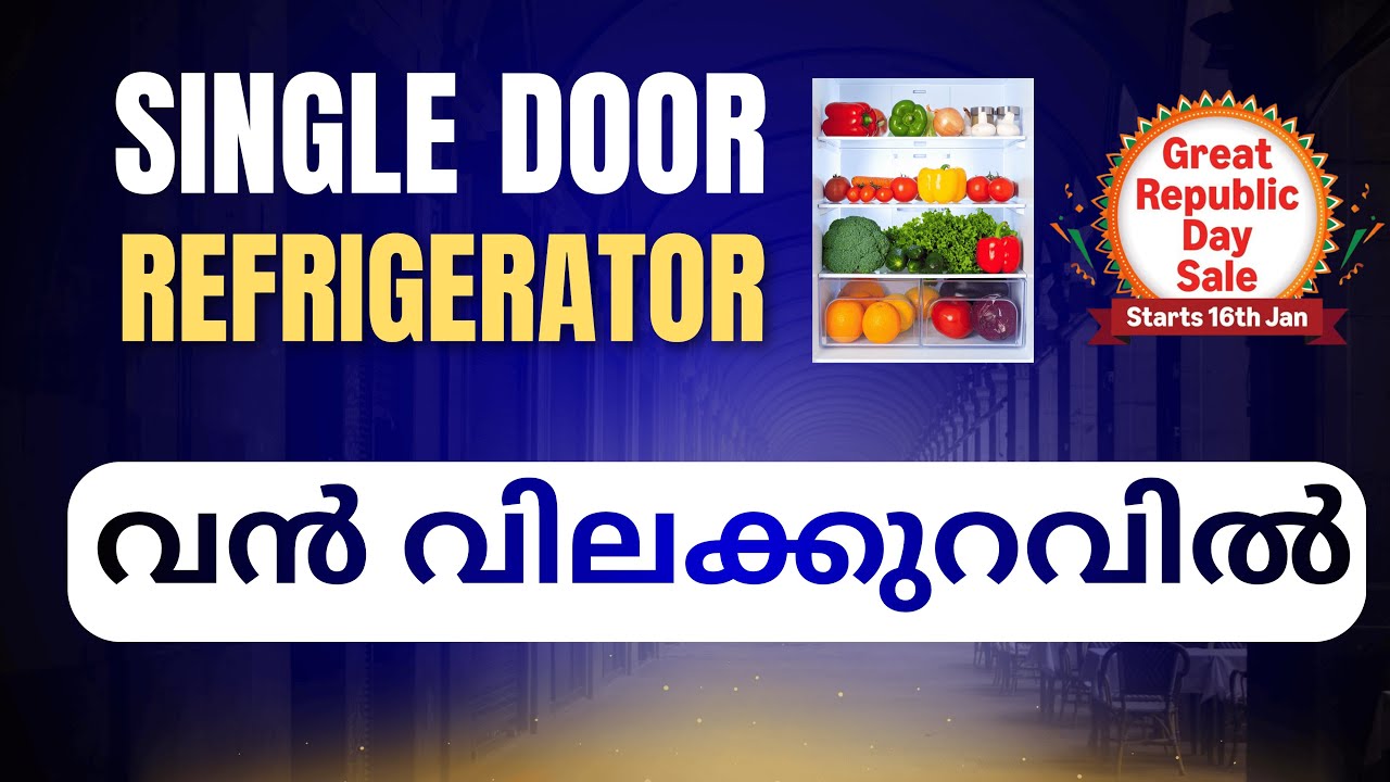 🔥 Best Single Door Refrigerator Offers | Amazon Great Republic Day Sale 2026 | Starting Jan 16 🇮🇳❄️