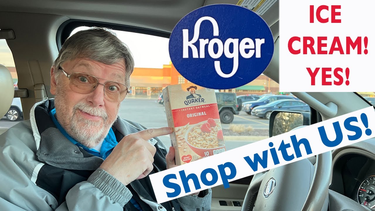 Stock Up on ICE CREAM! Tillamook! YUM! This week at KROGER - SHOP WITH US!