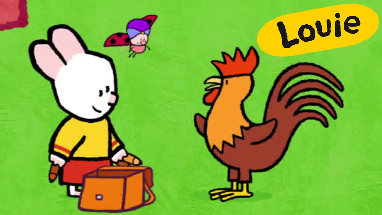 Novo canal! @LouiePortugues Inscreva-se!  - Louie desenhe um Galo | Para crianças