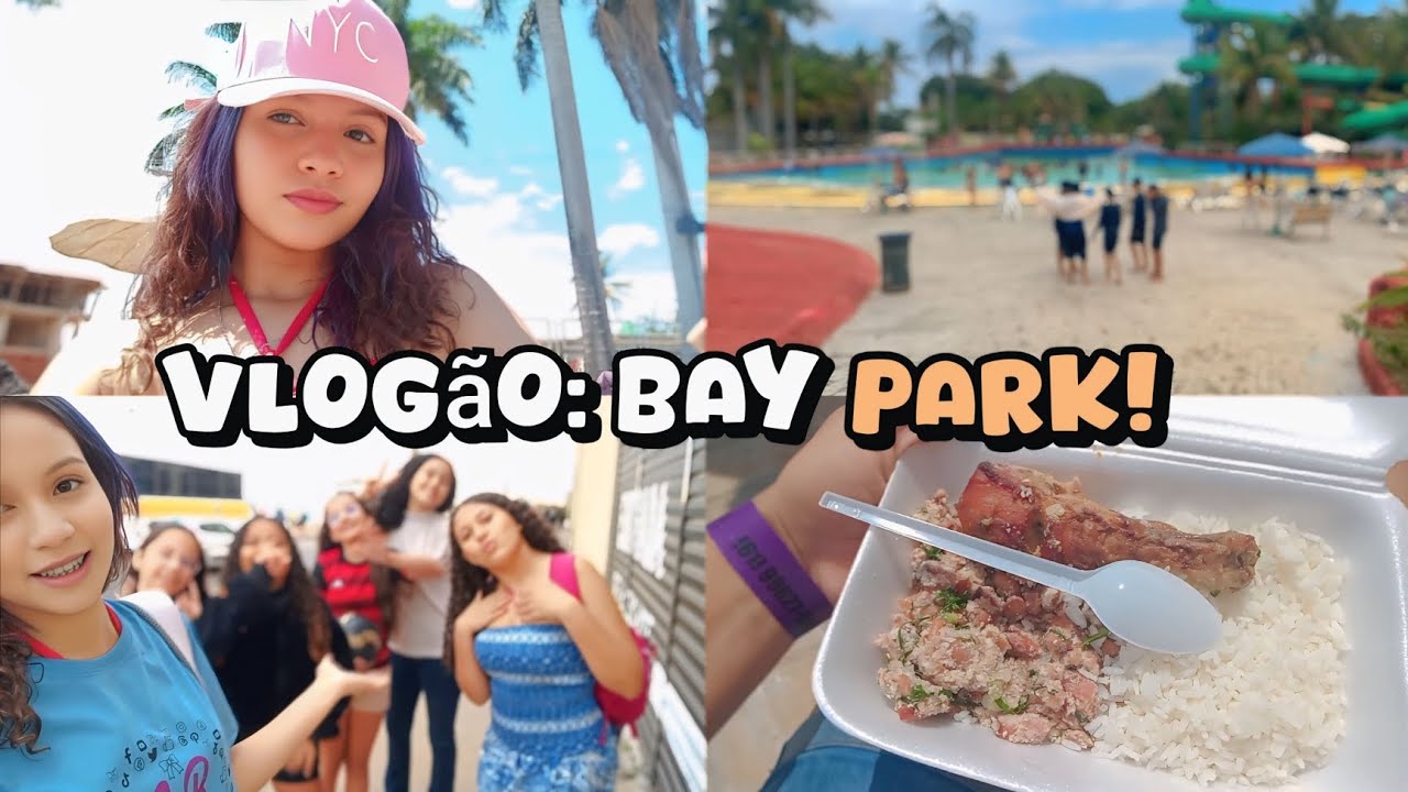 VLOG: PASSEIO ESCOLAR FOMOS NO BAY PARK!! |Luana Beatriz 