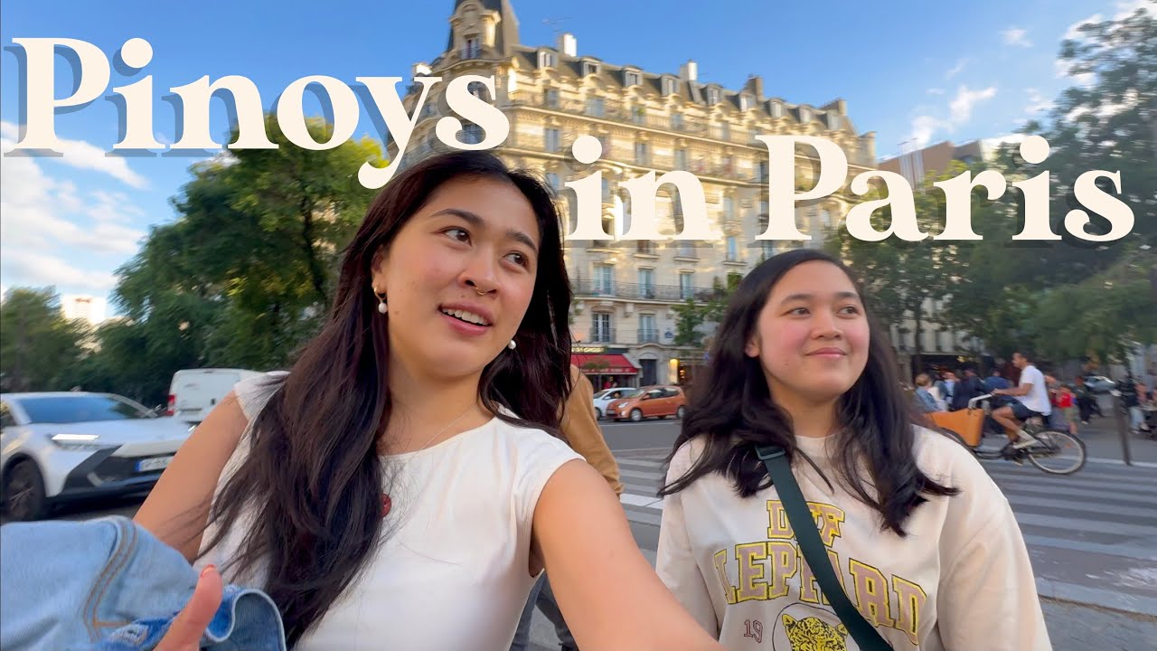 visiting my filipino family in paris