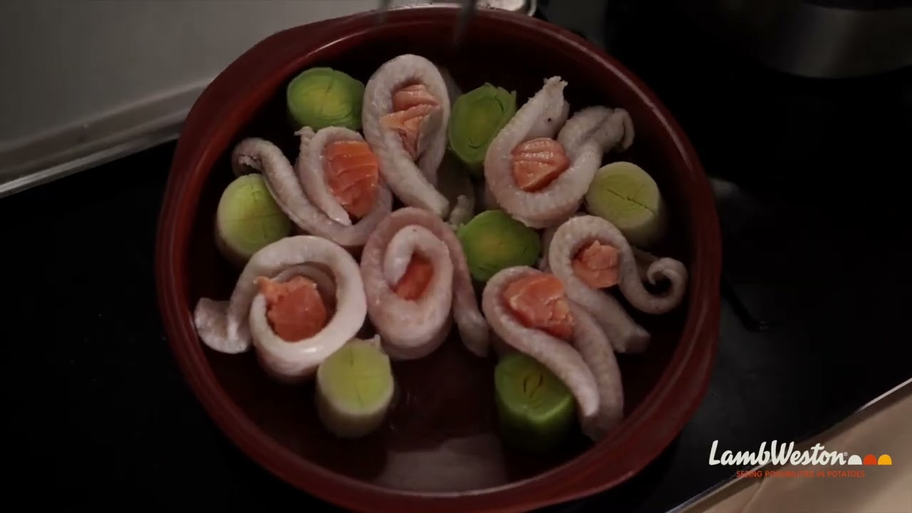 Salmon and Sole Rolls with LW/M Homestyle Mash
