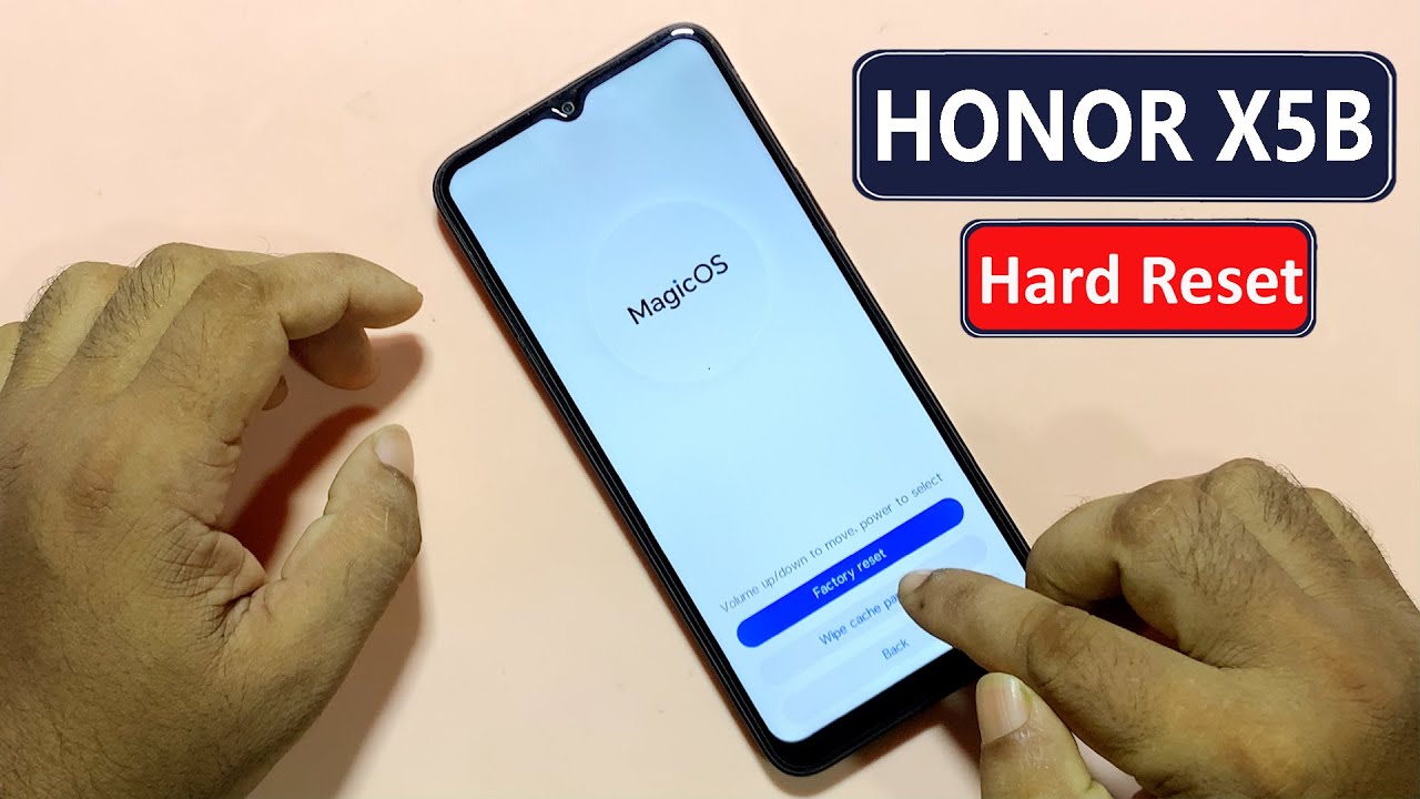 How to Hard Reset HONOR X5b Via Recovery Mode (Without PC)