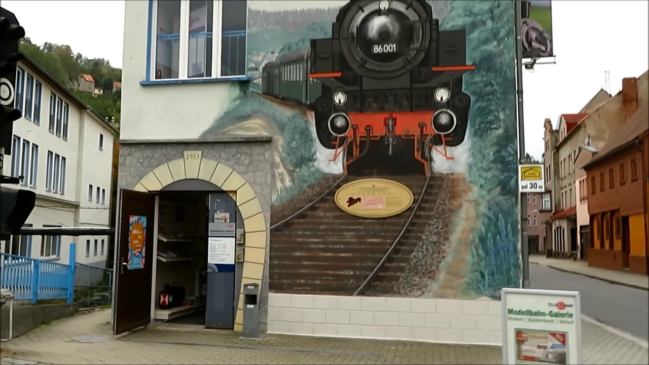 Sebnitz: Von Modellbahnen und Kunstblumen