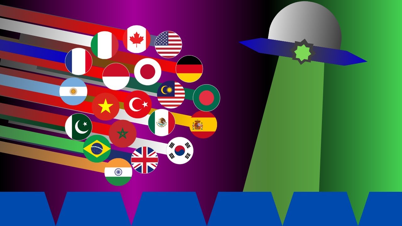 20 Countries Elimination Marble Race