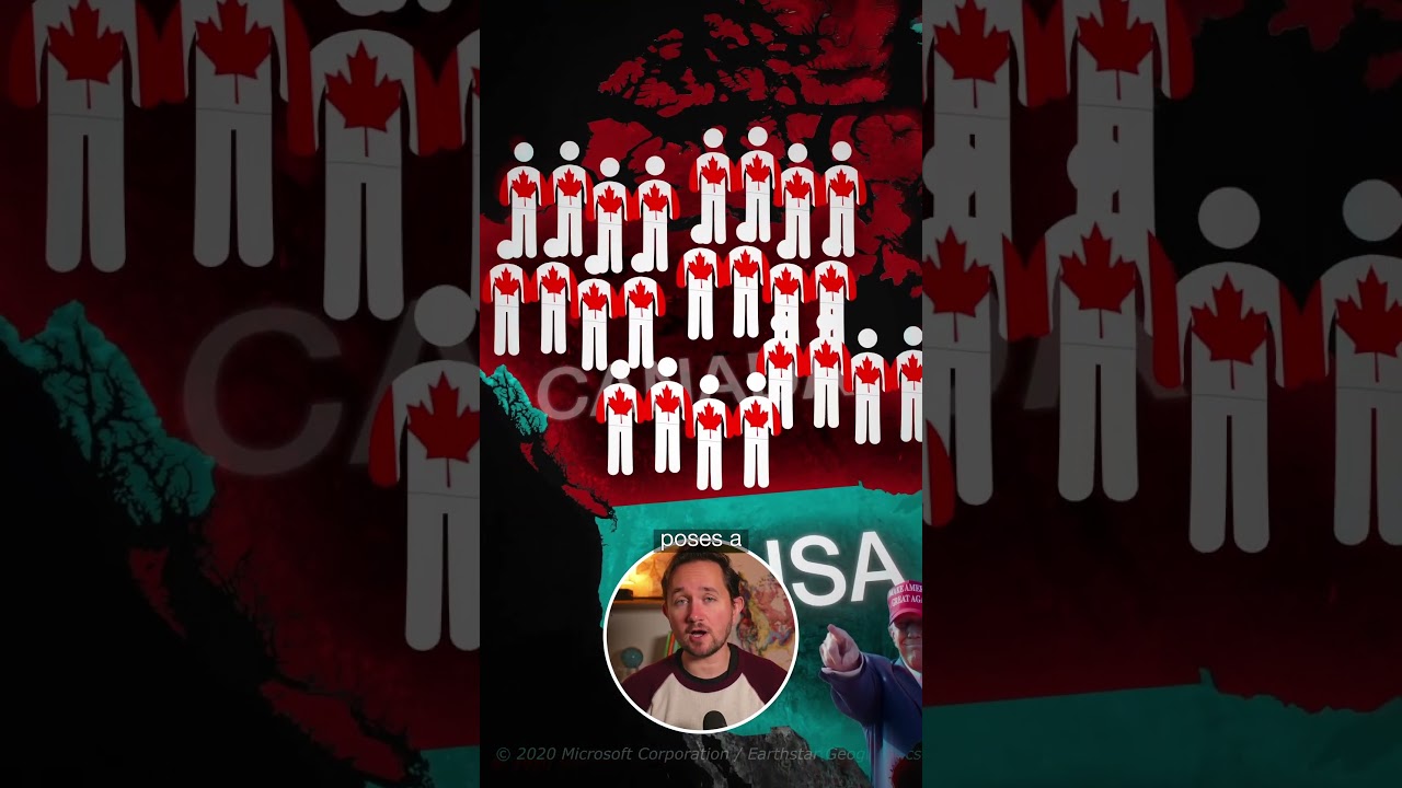 Why Trump Is Calling Canada The 51st State 🇨🇦 #trump #canada #geopolitics