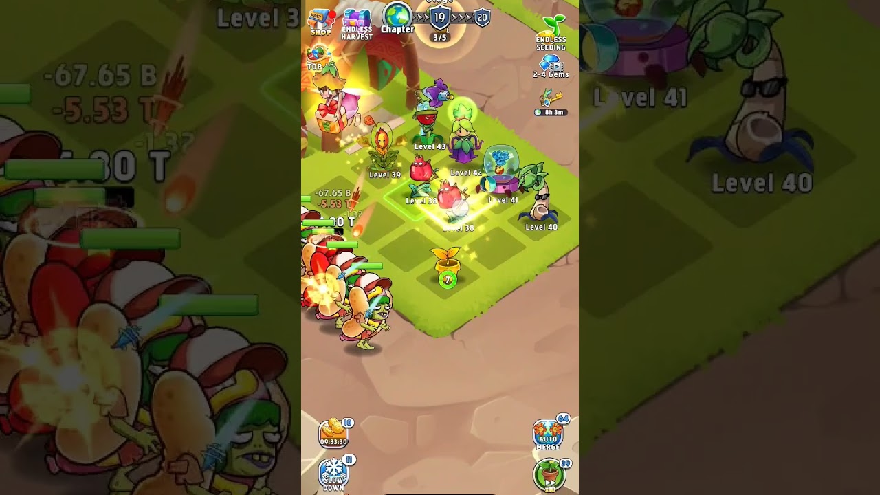 merge plants level 44