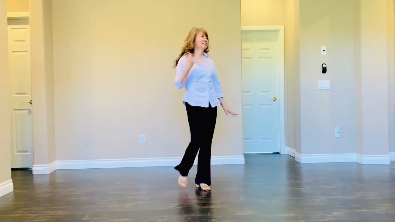 Losing My Religion - line dance, easy intermediate, demo & tutorial