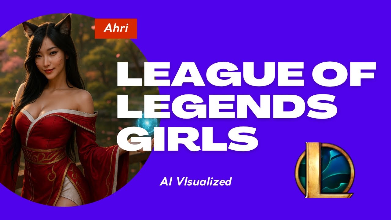 League of Legends Females in Real Life &ndash; AI Visualized ✨