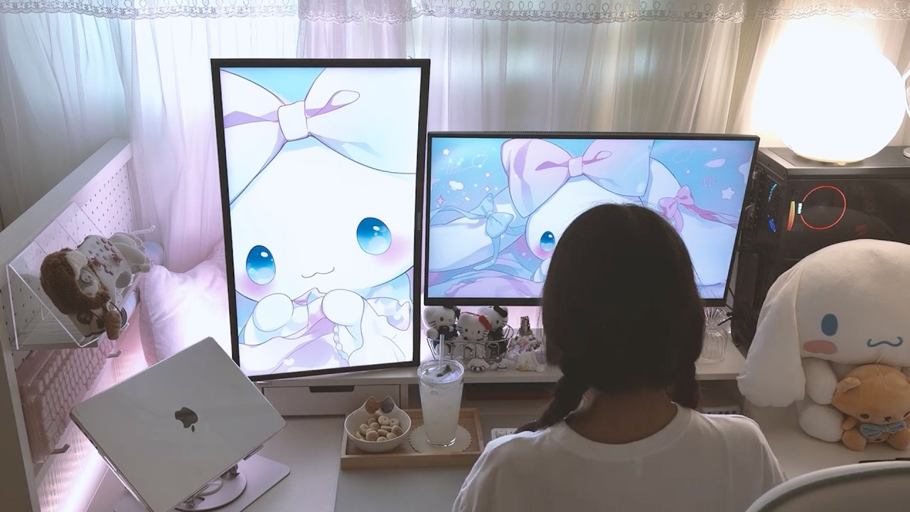 퇴사한 디자이너의 봄맞이 고양이 데스크 기록 with League of Legends