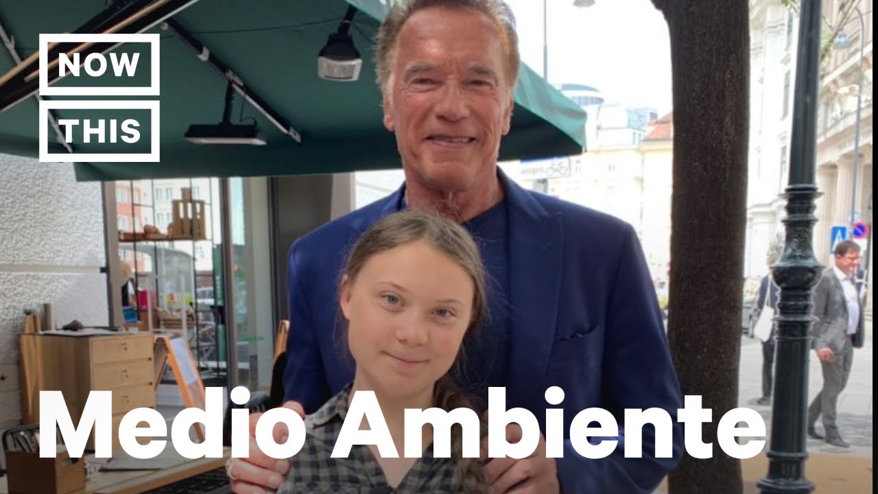 Arnold Schwarzenegger y Greta Thunberg en Austria | NowThis Español