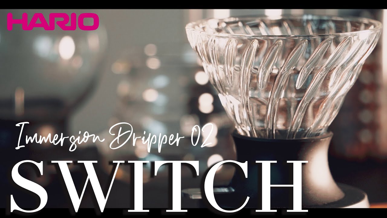 HARIO: How to use the V60 Switch Dripper ⌛ (IMMERSION 02) | hand-drip coffee ☕ | My Way